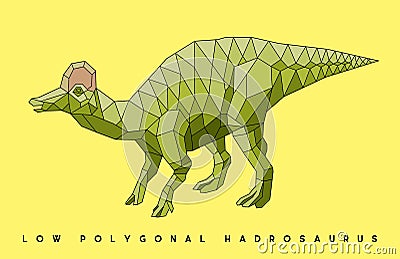 Polygonal dinosaur fileâ€“ stock illustration â€“ stock illustration file Cartoon Illustration